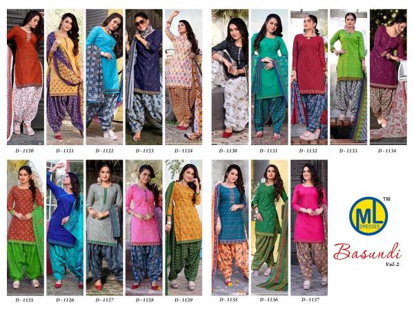 Basundi Vol-2 Cotton Designer Exclusive  Patiyala  Dress Material